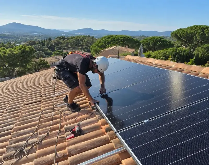 Installateur panneaux solaires Saint-Priest-les-Fougères — pose photovoltaïque sur toiture