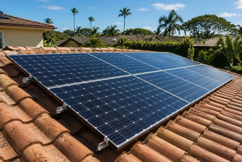 Installation de panneaux solaires à Saint-Priest-les-Fougères
